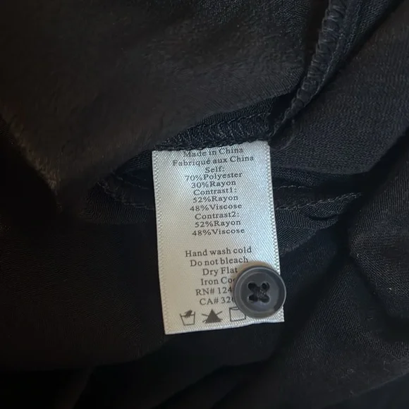 Anthro | Porridge Aiden Roll Tab Sleeve Blouse - Picture 8 of 8